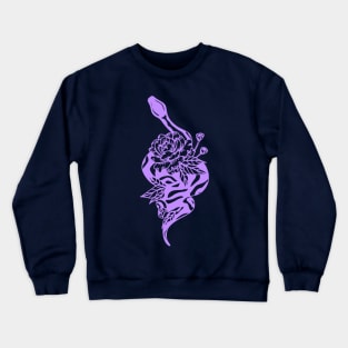 lilac snek Crewneck Sweatshirt